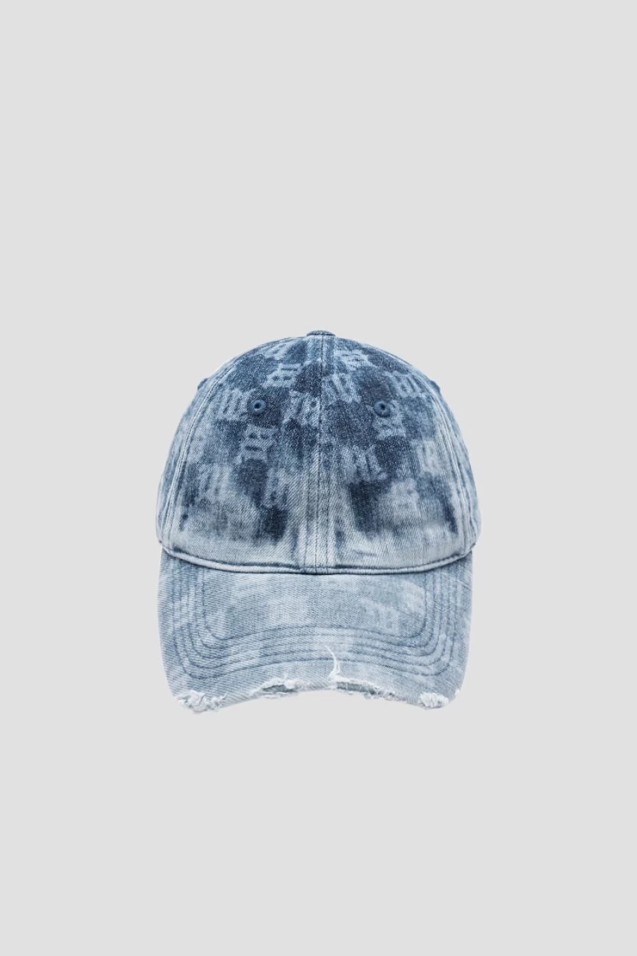 MISBHV Monogram Denim Cap Blue Hot