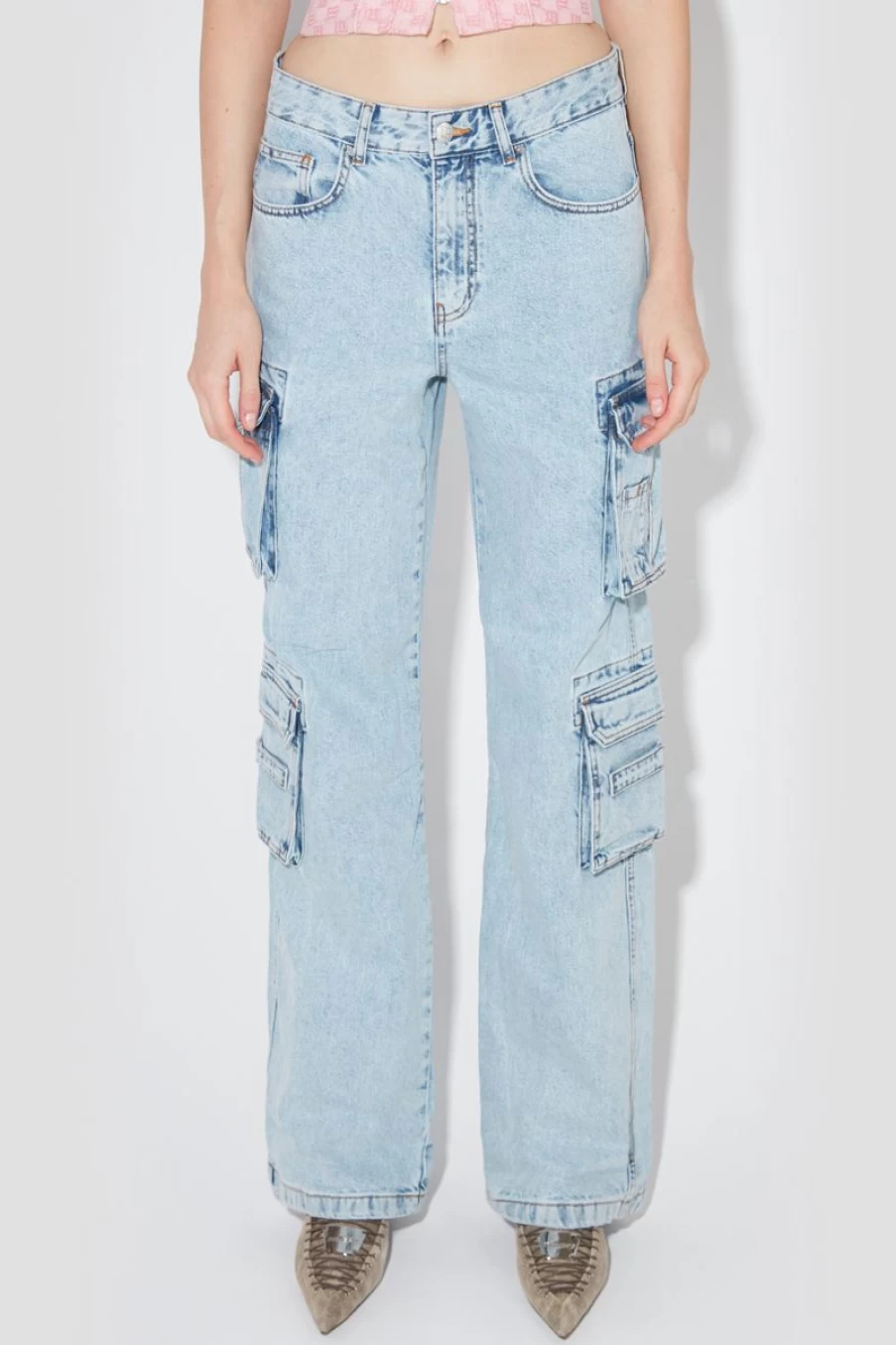 MISBHV Denim Skater Trousers Blue New