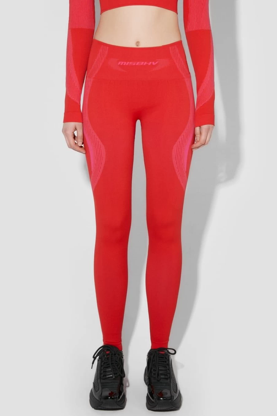 MISBHV Sport Leggings Coral Red Hot