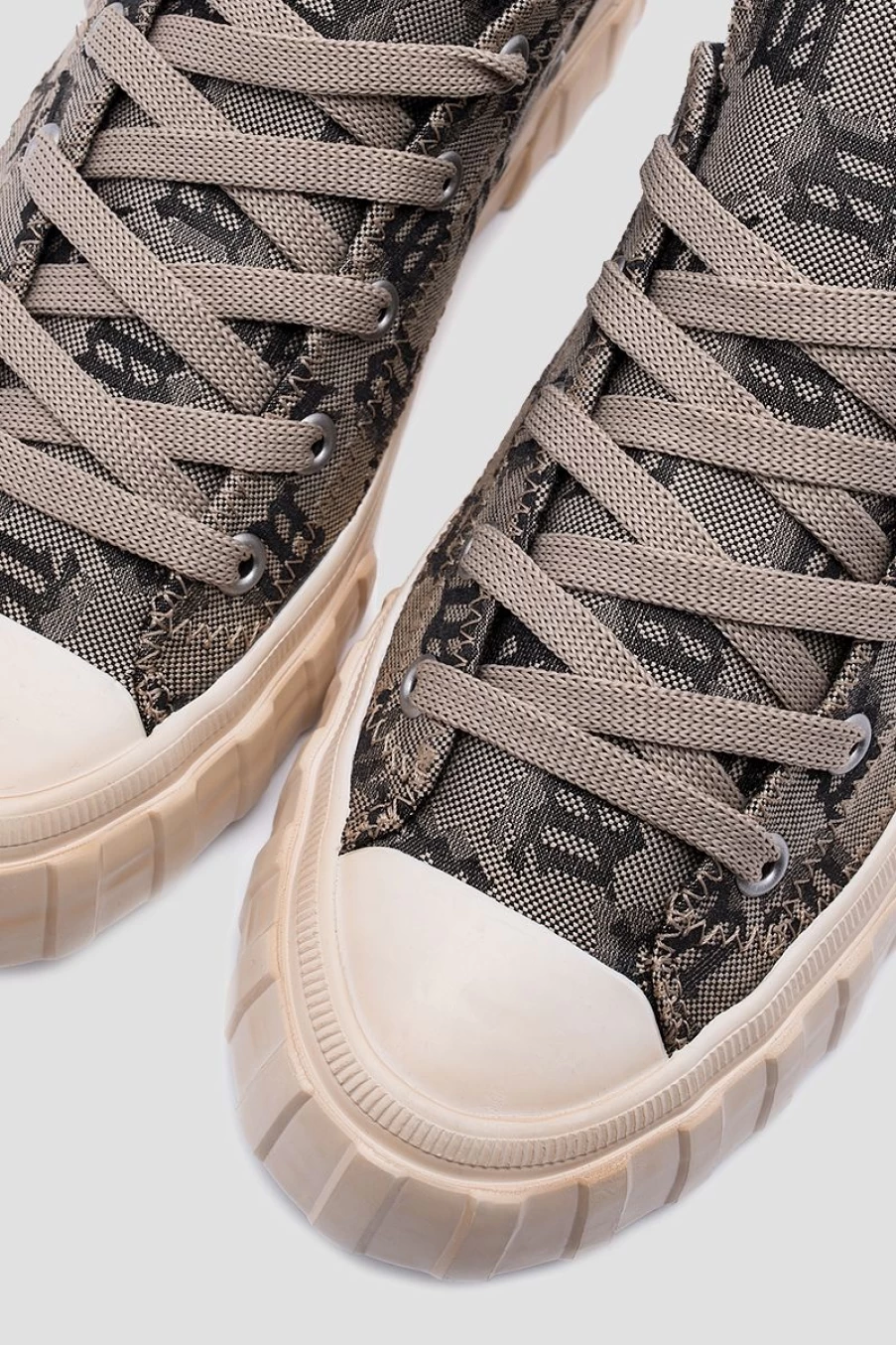 MISBHV Army Sneaker Monogram Canvas Low Beige Best
