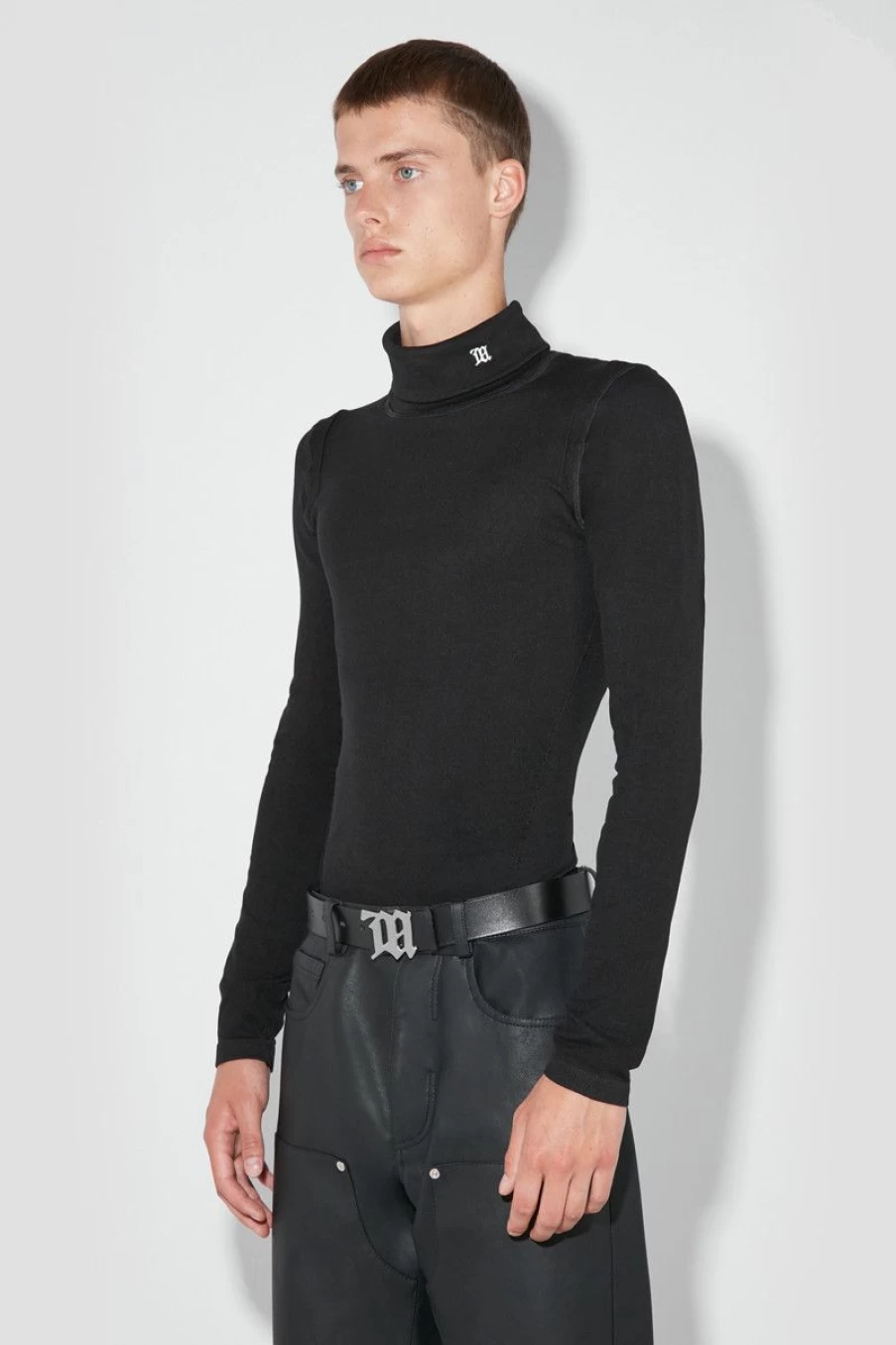 MISBHV M Seamless Turtleneck Black Best