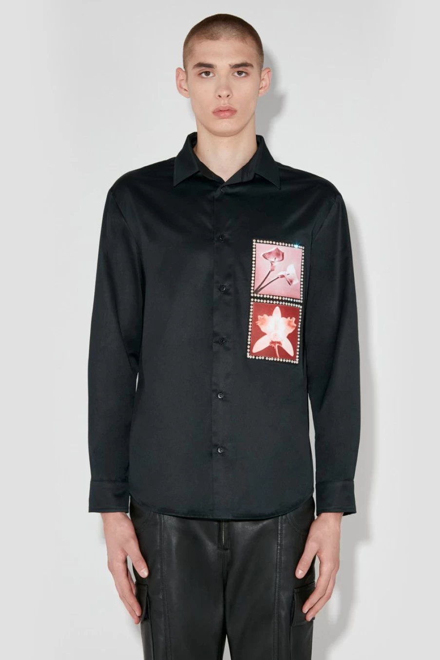 MISBHV Lily / Orchid / Robert Mapplethorpe Shirt Black Hot