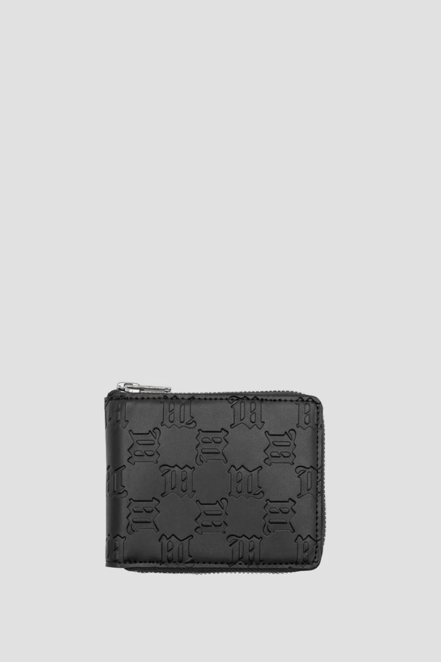 MISBHV Embossed Zipped Wallet Black Hot
