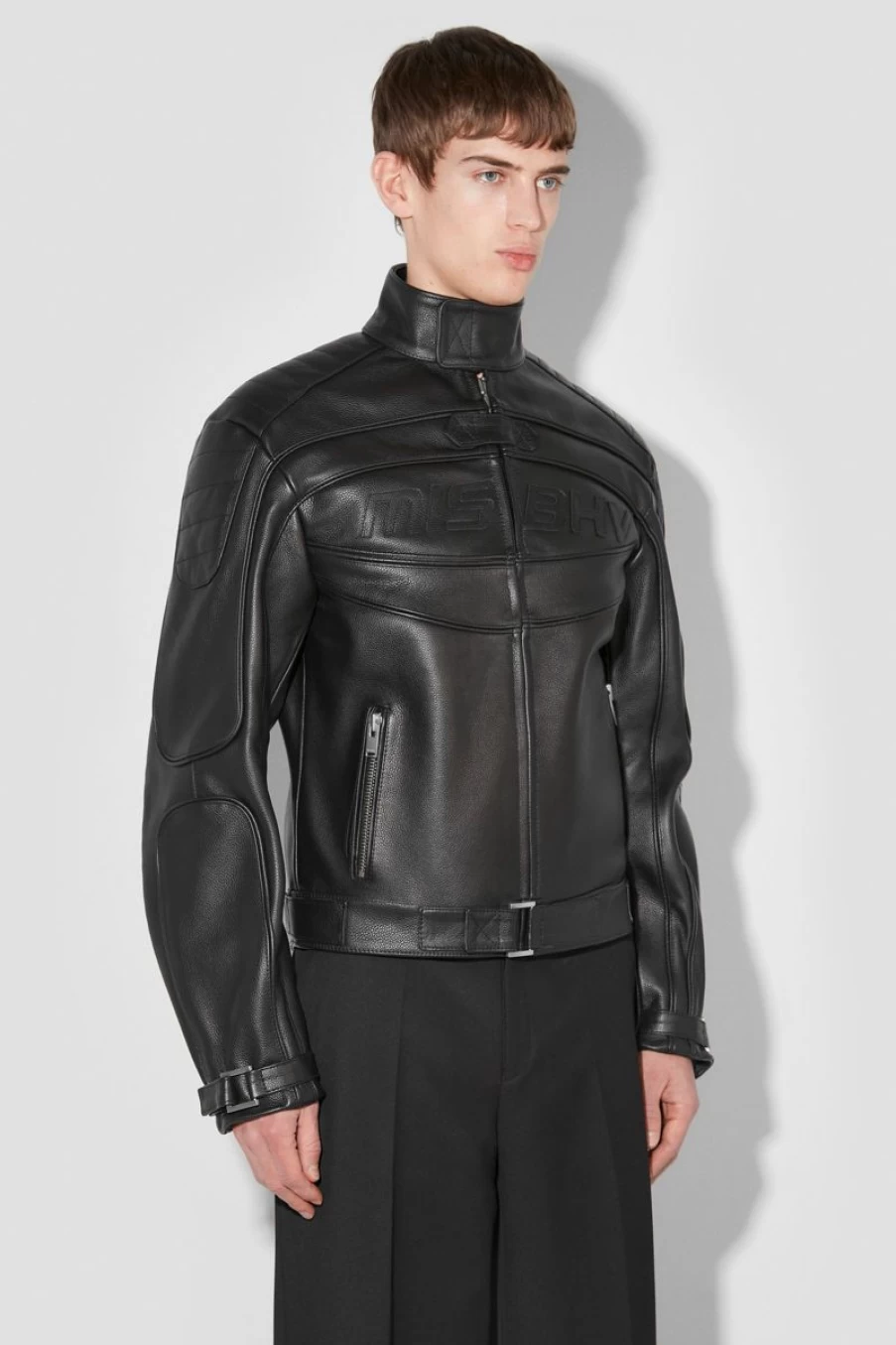 MISBHV Fast Leather Jacket Black Hot