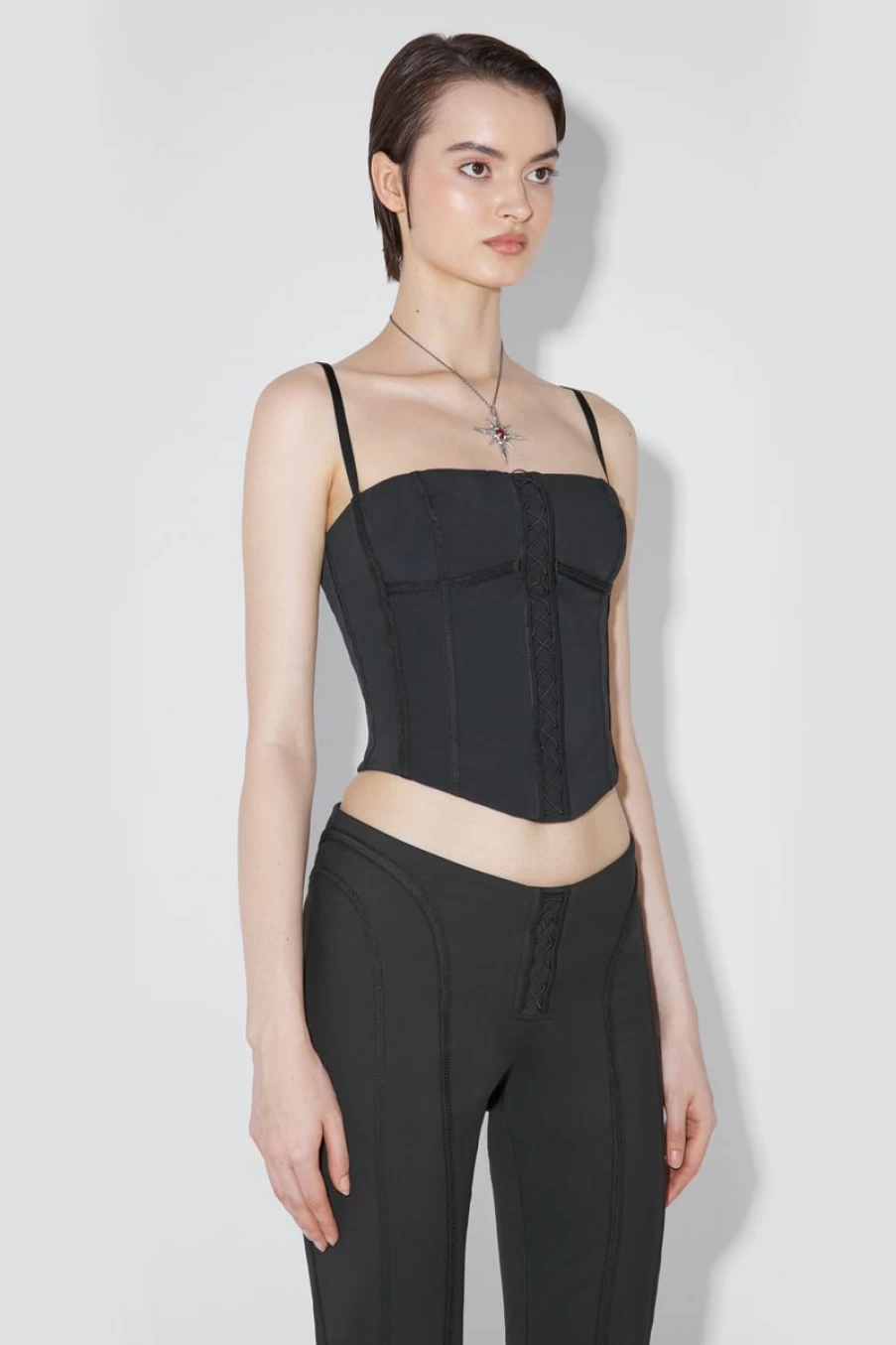 MISBHV Lara Corset Black Clearance