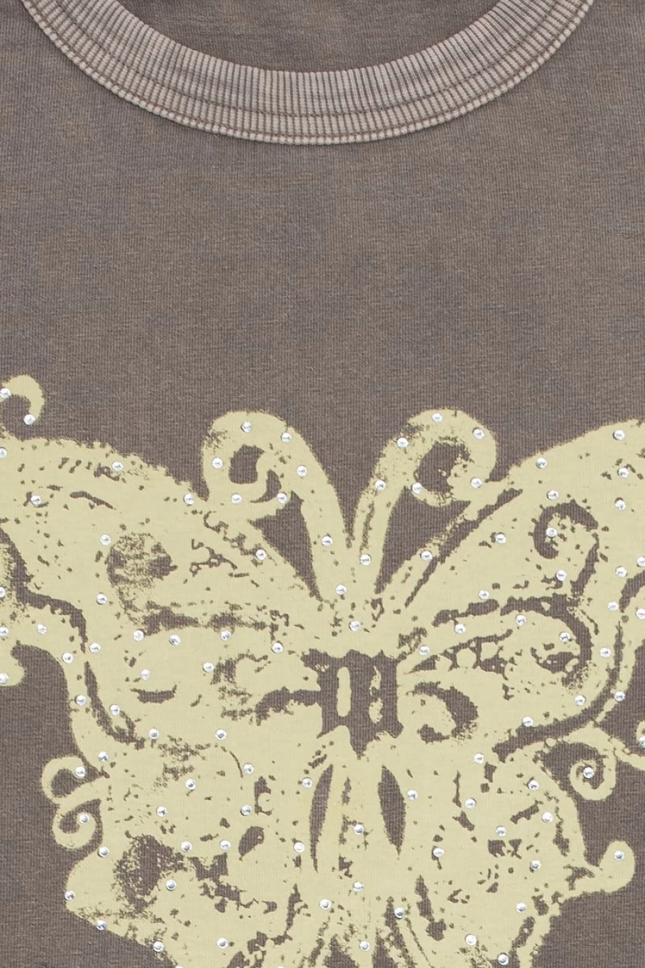 MISBHV Butterfly T-Shirt Washed Brown Wholesale