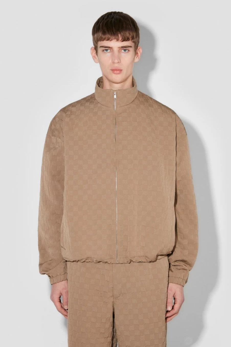 MISBHV Embossed Monogram Milano Jacket Khaki Wholesale