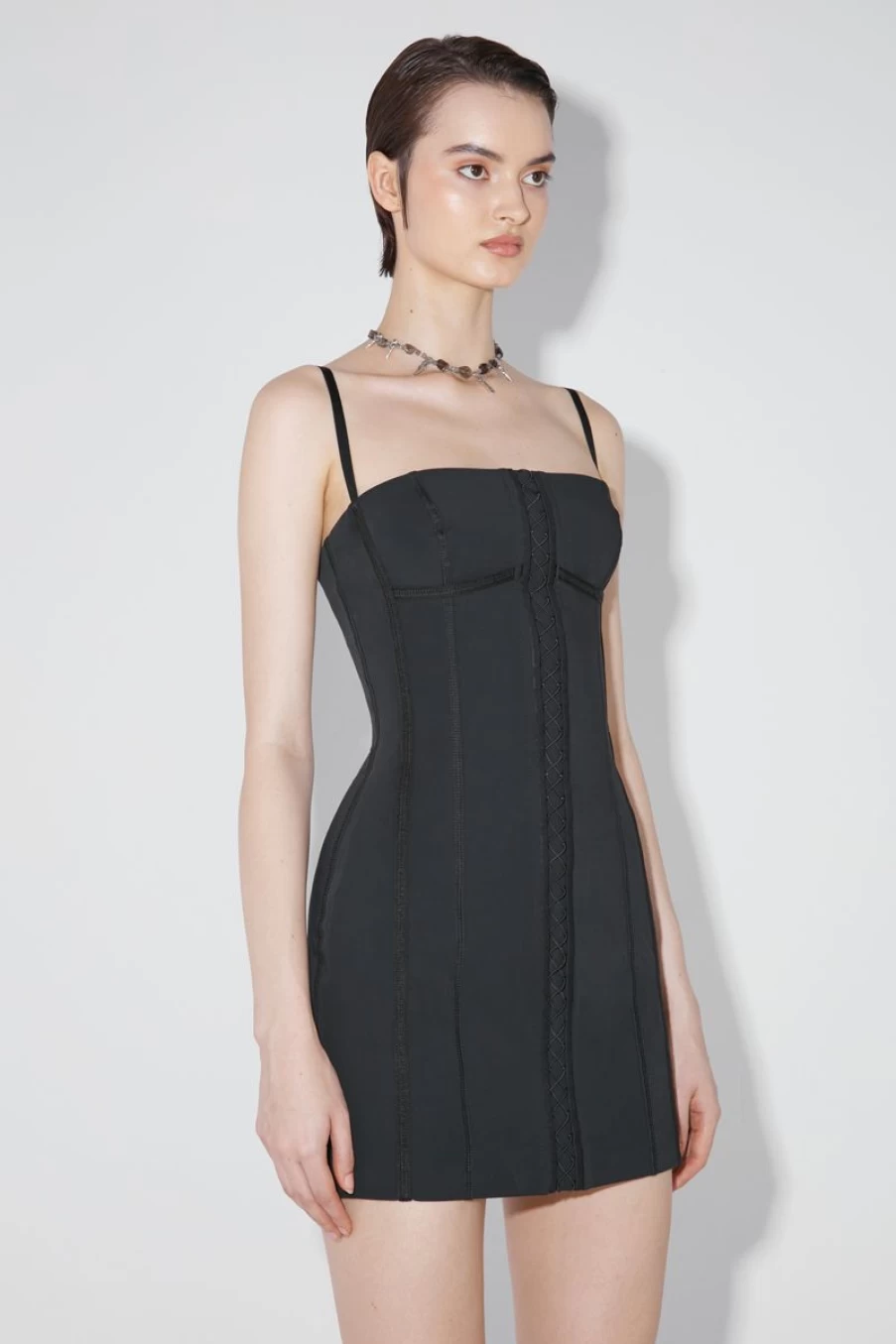 MISBHV Lara Corset Mini Dress Black Wholesale