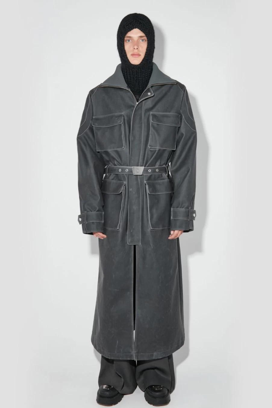 MISBHV Blade Runner Shark Skin Coat Grey Best