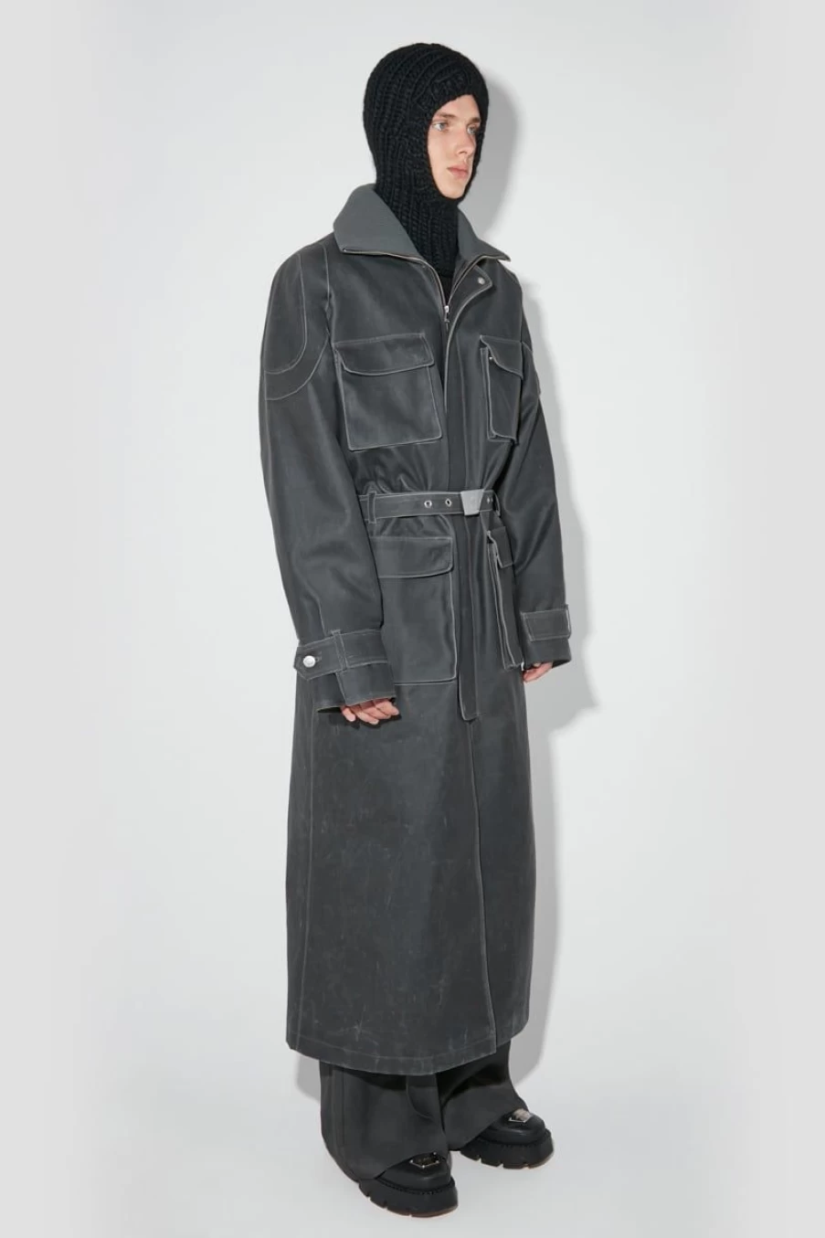 MISBHV Blade Runner Shark Skin Coat Grey Best