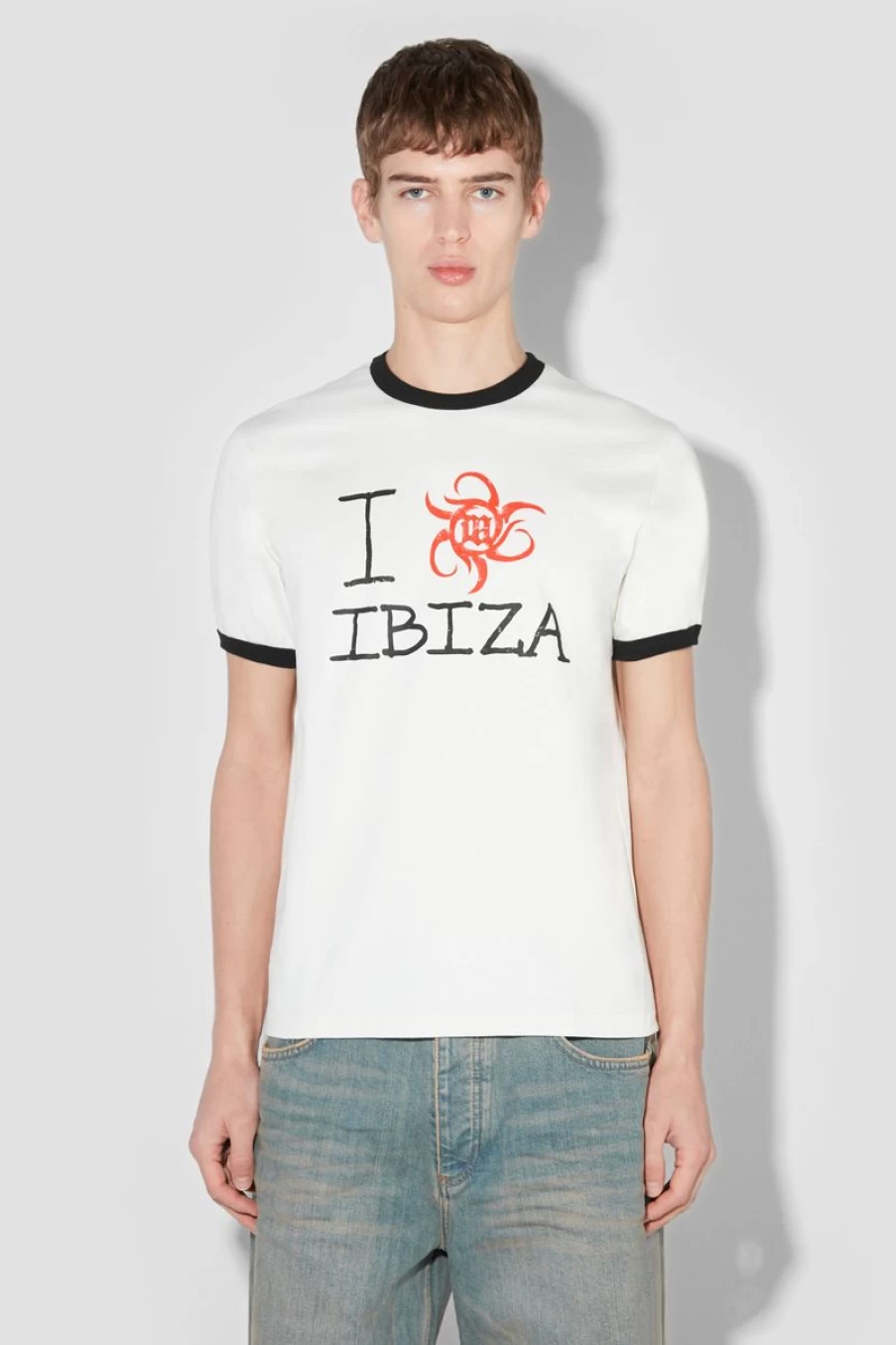 MISBHV I Love Ibiza T-Shirt Coconut New